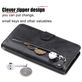 Mobigear Zipper Housse iPhone Air Etui Porte-Monnaie - Noir