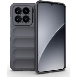 Mobigear Bumpy Xiaomi 15 TPU souple Coque arrière - Gris