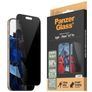 PanzerGlass Ultra-Wide Fit Privacy iPhone 16 Pro Max Verre trempé Protection d'écran Confidentialité - Compatible Coque - Noir