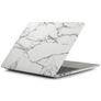 Mobigear Marble MacBook Pro 16 Pouces (2021-2026) Coque - Blanc - Model A2485 / A2780 / A2991 / A3186 / A3428 / A3429