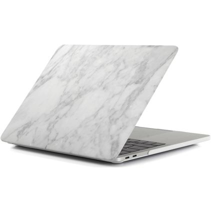 Mobigear Marble MacBook Pro 14 Pouces (2021-2026) Coque - Gris - Model A2442 / A2779 / A2918 / A2992 / A3401 / A3112 / A3434 / A3427 / A3426