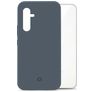 Mobilize Rubber Gelly Coque Samsung Galaxy A54 Coque arrière en TPU Souple - Matt Blue