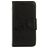 Mobigear Butterfly Housse iPhone X Etui Porte-Monnaie - Noir