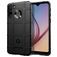 Mobigear Rugged Shield Coque Samsung Galaxy A21 Coque arrière en TPU Souple Anti-Chocs - Noir