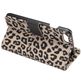 Mobigear Leopard Housse iPhone SE (2020) Etui Porte-Monnaie - Marron