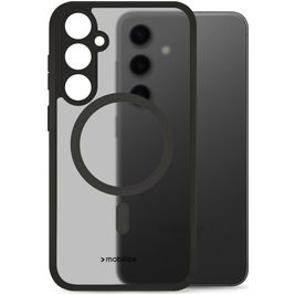 Mobilize Hybrid Coque Samsung Galaxy S24 FE MagSafe Coque arrière Rigide Anti-Chocs - Noir