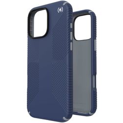 Speck Presidio2 Grip Coque iPhone 16 Pro Max Coque arrière Rigide Anti-Chocs - Coastal Blue