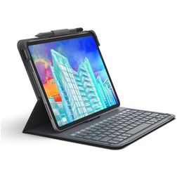 ZAGG Messenger Folio 2 Coque iPad 11 (2025) Etui Clavier Bluetooth QWERTY - Noir