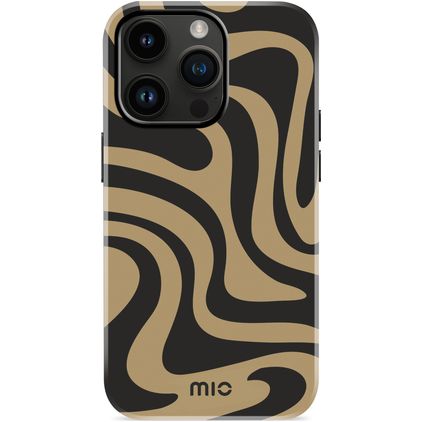 MIO iPhone 14 Pro MagSafe Plastique rigide Coque arrière - Swirl