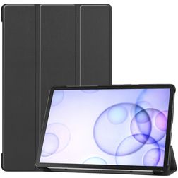 Mobigear Tri-Fold Coque Samsung Galaxy Tab S6 Etui - Noir
