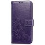 Mobigear Clover Housse Huawei P40 Etui Porte-Monnaie - Violet