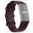 Mobigear Cross Bracelet Silicone Fitbit Charge 4 Fermeture boucle ardillon - Bordeaux