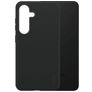 CARE by PanzerGlass Fashionable Coque Samsung Galaxy S24 Coque arrière en Silicone - Noir