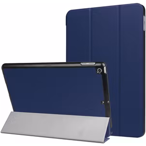 Mobigear Tri-Fold Coque iPad 5 (2017) Etui - Dark Blue