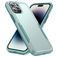 Mobigear Heavy Armor Coque iPhone 14 Pro Coque arrière Rigide Anti-Chocs - Vert
