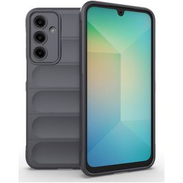 Mobigear Bumpy Coque Samsung Galaxy A16 Coque arrière en TPU Souple - Gris