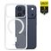Mobilize Naked Protection Transparent iPhone 18 Pro Max MagSafe Plastique rigide Coque arrière Antichoc - Transparent