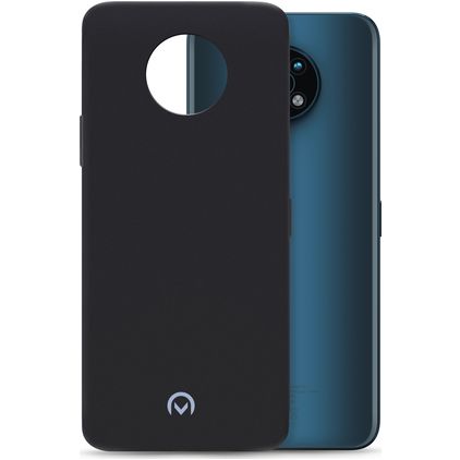 Mobilize Rubber Gelly Coque Nokia G50 Coque arrière en TPU Souple - Matt Black