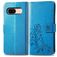 Mobigear Clover Housse Google Pixel 8a Etui Porte-Monnaie - Bleu