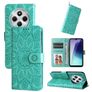 Mobigear Sunflower Housse Xiaomi Redmi 14C Etui Porte-Monnaie - Vert