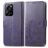 Mobigear Clover Housse POCO X5 Pro Etui Porte-Monnaie - Violet