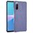 Mobigear Croco Sony Xperia 10 III Plastique rigide Coque arrière - Bleu
