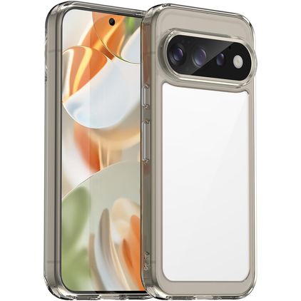 Mobigear Crystal Coque Google Pixel 11 Coque arrière Rigide - Gris