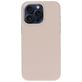 Mobiparts Coque iPhone 15 Pro Max Coque arrière en Silicone - Soft Salmon