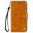 Mobigear Wallet Housse Samsung Galaxy A20e Etui Porte-Monnaie - Cognac