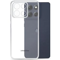Mobilize Gelly Case Coque Transparente Motorola Moto G86 Coque arrière en TPU Souple - Transparent