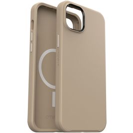 OtterBox Symmetry Coque iPhone 14 Plus MagSafe Coque arrière Rigide Anti-Chocs - Beige