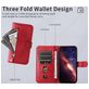 Mobigear Zipper Housse iPhone Air Etui Porte-Monnaie - Rouge