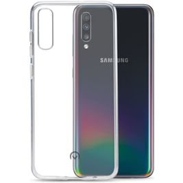 Mobilize Gelly Coque Transparente Samsung Galaxy A70 Coque arrière en TPU Souple - Transparent