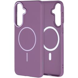 Mobiparts Slim Line Coque Samsung Galaxy A37 MagSafe Coque arrière Rigide - Imperial Purple