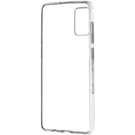 Mobiparts Classic Coque Transparente Samsung Galaxy A71 Coque arrière en TPU Souple - Transparent