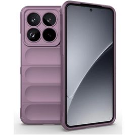 Mobigear Bumpy Coque Xiaomi 15 Pro Coque arrière en TPU Souple - Violet