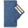 Mobigear Slide Wallet Housse POCO F4 GT Etui Porte-Monnaie - Bleu