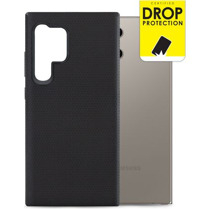 My Style Tough Samsung Galaxy S24 Ultra Plastique rigide Coque arrière Antichoc - Noir