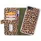 Mobilize Magnet Zipper Housse iPhone SE (2020) Etui avec Coque Détachable Porte-Monnaie - Leopard