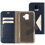 Mobiparts Classic Wallet Housse Samsung Galaxy A6 (2018) Etui Porte-Monnaie - Bleu