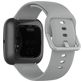 Mobigear Sport Buckle Bracelet Silicone Fitbit Versa Fermeture boucle ardillon - Gris