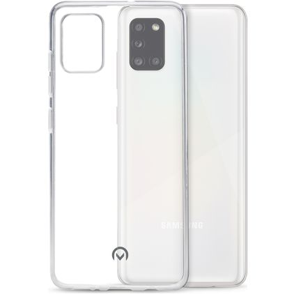 Mobilize Gelly Transparent Samsung Galaxy A31 TPU souple Coque arrière - Transparent