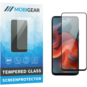 Mobigear Premium Motorola Moto G34 Verre trempé Protection d'écran - Compatible Coque - Noir