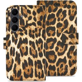 My Style Flex Wallet Housse Samsung Galaxy S25 FE Etui Porte-Monnaie - Wild Leopard