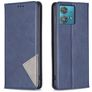 Mobigear Rhombus Slim Housse Motorola Edge 40 Neo Etui - Bleu