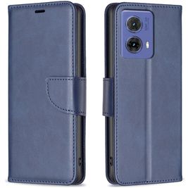 Mobigear Excellent Housse Motorola Moto G85 Etui Porte-Monnaie - Bleu