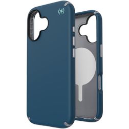 Speck Presidio2 Pro iPhone 17 MagSafe Plastique rigide Coque arrière Antichoc - Deep Sea Blue