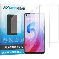 Mobigear OPPO A96 Protection d'écran Film - Compatible coque (Lot de 3)