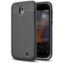 Mobigear Luxury Coque Nokia 1 Coque arrière en TPU Souple - Noir