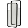 Mobiparts Hardcover Coque Samsung Galaxy S21 Plus Coque arrière Rigide - Transparent / Gris
